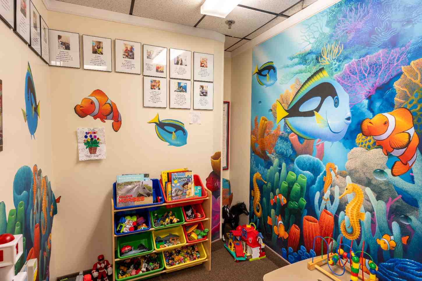 Kids care area